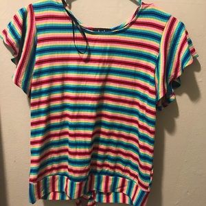 Fancy rainbow trendy girls